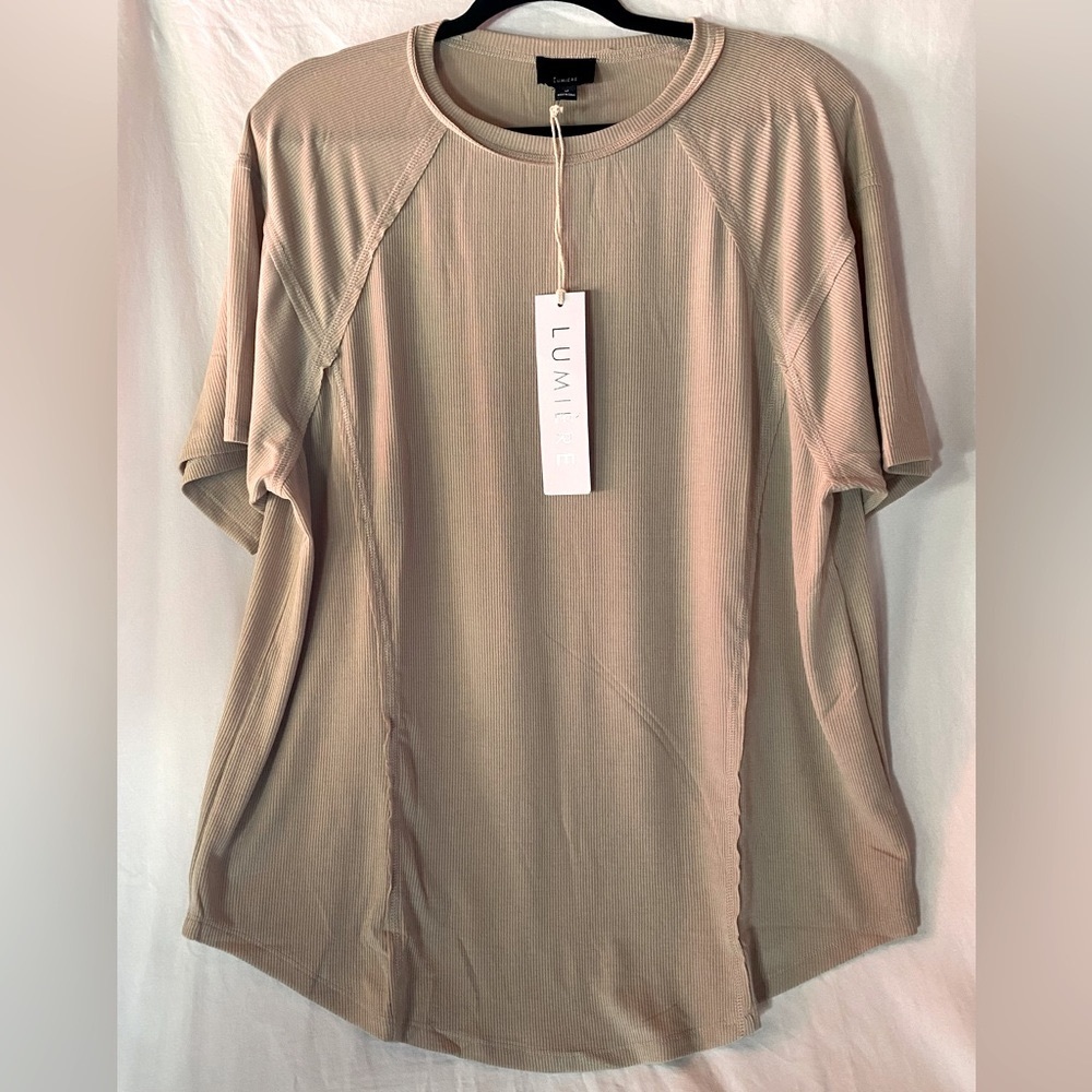 NWT Lumiere Tan Top